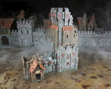Large Watchtower - Fantasy Wargaming Terrain - Mordheim, Frostgrave, Warhammer
