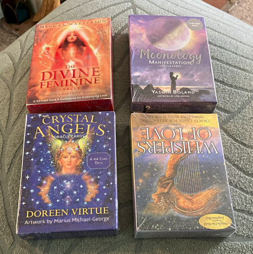 Various oracle card deck - 4x,