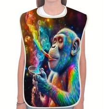 B2 - 1pc Monkey - Linen Adult