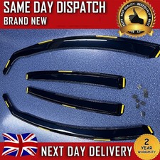 4pc Wind Deflectors Tinted For