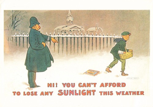 Sunlight soap advertising - soap,