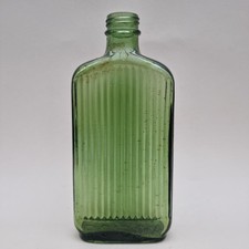 Vintage green poison bottle - vintage,