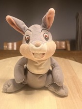 DISNEY STORE RETIRED VINTAGE THUMPER RABBIT BAMBI PLUSH SOFT TOY