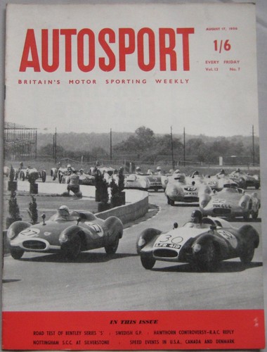 Autosport magazine august - magazine, 17