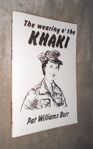 The wearing - the, khaki.