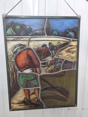 Farming scene harvest - scene, harvest-