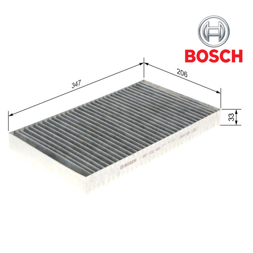 Filter cabin air bosch 987 - cabin,