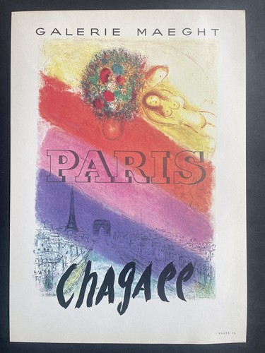 Marc chagall original s - chagall, o/s
