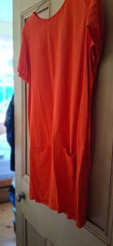 Sessun orange shift dress - sessun,