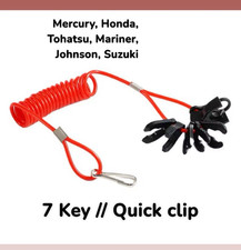 7 Key universal Kill Cord