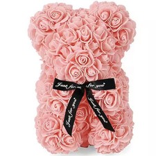 Rose Teddy Bear Flower Box