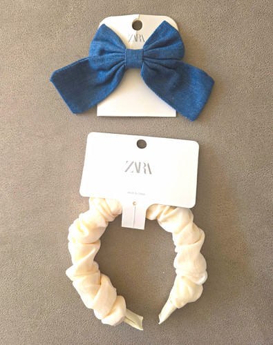 Zara fabric hair accessory - zara, set