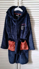 Harry Potter Hogwarts Fleece Kids Dressing Gown Size 7-8yr Old New With Tags 