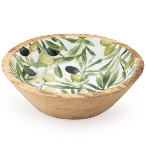 Handcrafted mango wood - bowl,