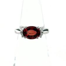 Andesine design ring Platinum
