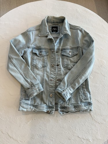 Zara men light wash denim - wash,