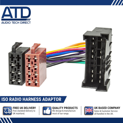 Iso radio adaptor for hyundai - radio,