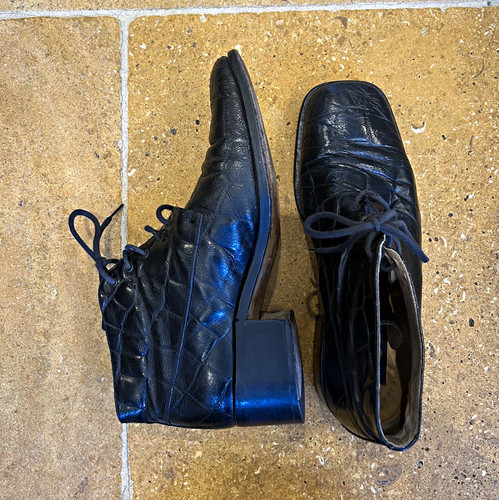 Patrick cox black leather - black,