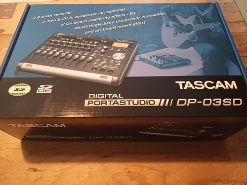 Tascam dp03sd portastudio - tascam,