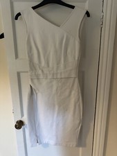 Lipsy Michelle Keegan Size 8 Dress White