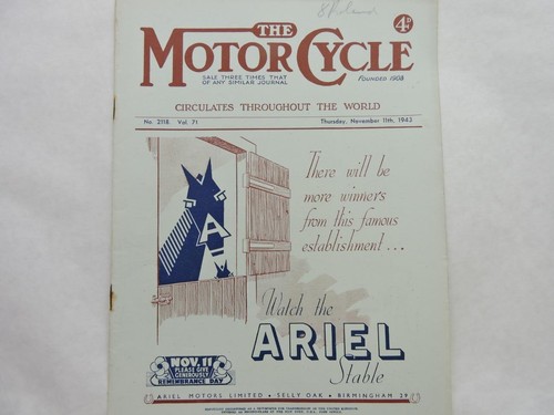November 1943 the - 1943, motor