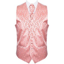 Coral Jacquard Vintage Vine