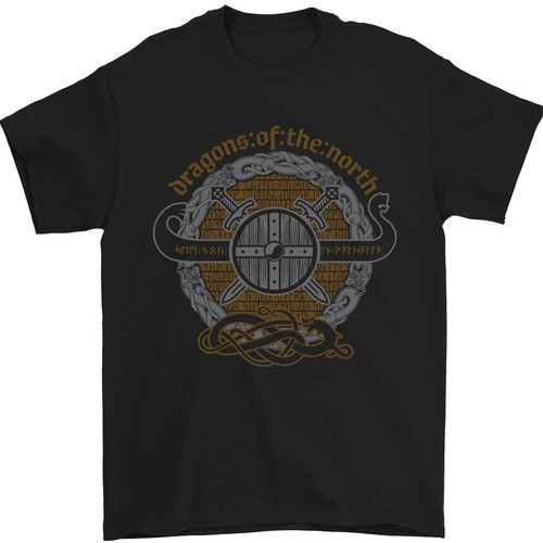 Dragons north viking valhalla - viking,