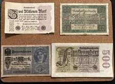 Vintage germany banknotes - 4, x