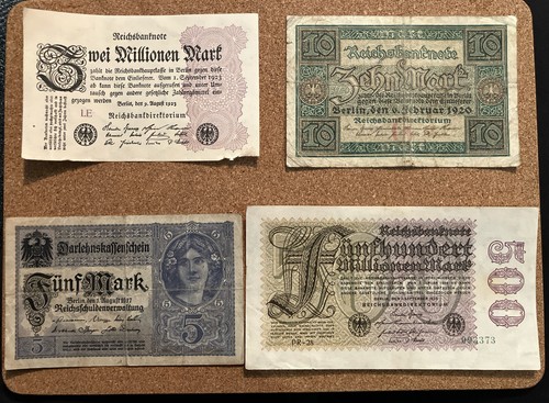 Vintage germany banknotes - 4,