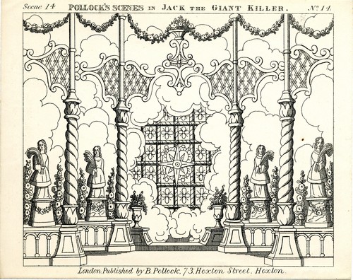 Toy theatre original sheet - toy,