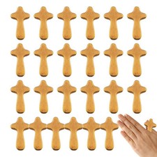 24PC Hand Held Crosses Mini