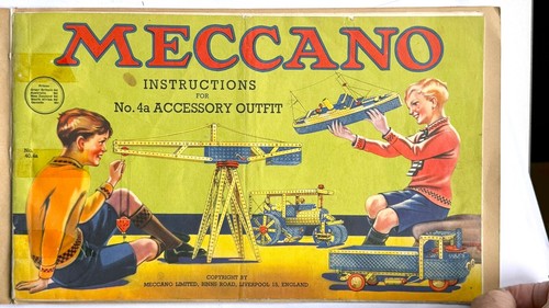 1930 meccano instructions - meccano,
