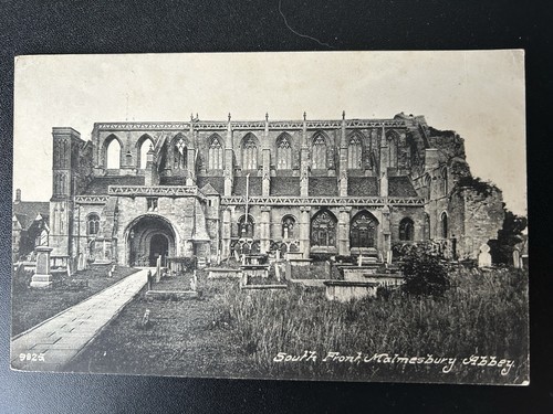 Malmesbury abbey south front - malmesbury, abbey,