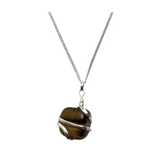 Tiger eye tumble stone - eye,