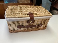 Wicker Picnic Storage Basket