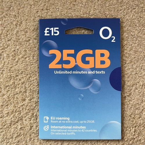 Payg sim card 15 big - card,