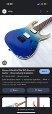Ibanez Electric Guitar  Model RGA42HPQMBIG in Blue Iceberg Gradation