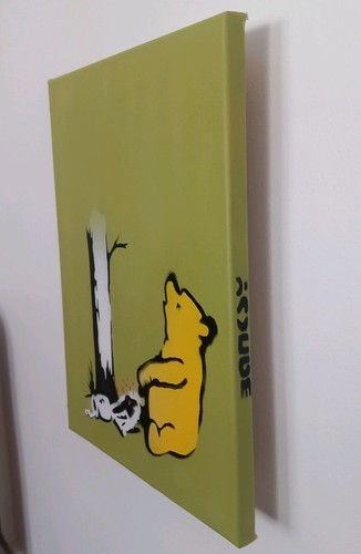Banksy original signed honey - banksy,