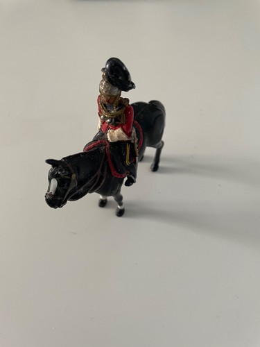 Britains mounted soldier black - soldier,