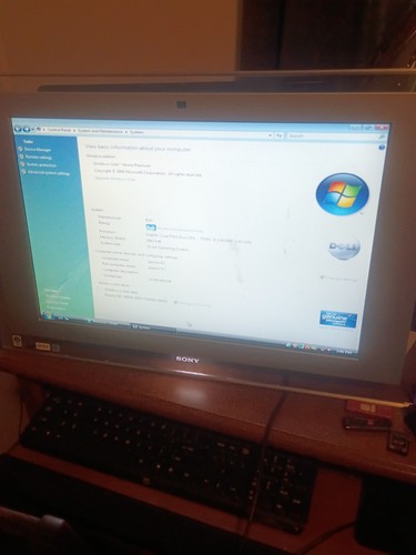 Sony vaio 24in all - vaio, core