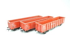 MTH 7mm O Gauge 20-90928 Set of 3 DB Cargo European Modern Offener Gondola Cars