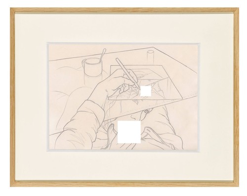 Vintage erotic drawing escher - vintage,