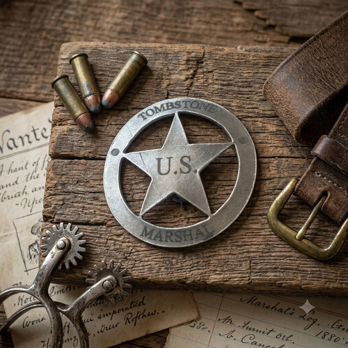 Collectable western badge - collectable,