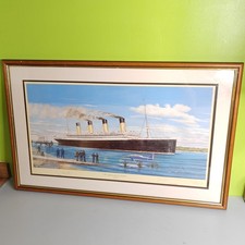 Olympic passing calshot - passing, signed