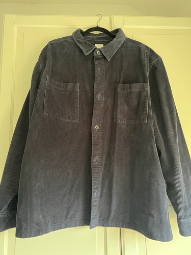 Men 4xl cord overshirt - m&s,