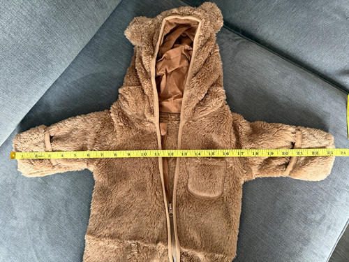 Brown faux fur teddy - brown,