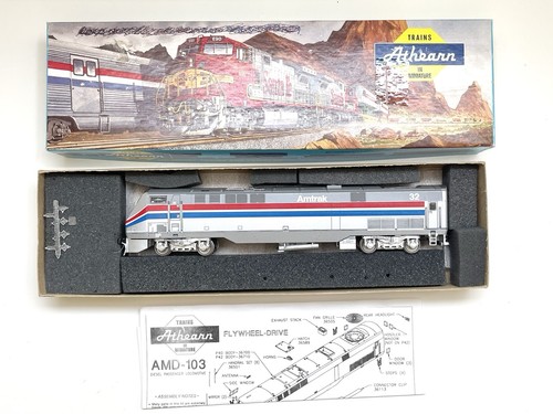 Athearn amtrack 3657 - amtrack, amd