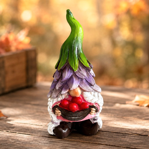 Hand painted ceramic garden - hand,