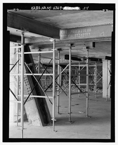 Parking structure interior - structure,