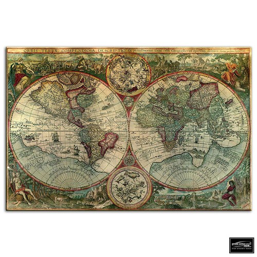 Old world atlas - ,